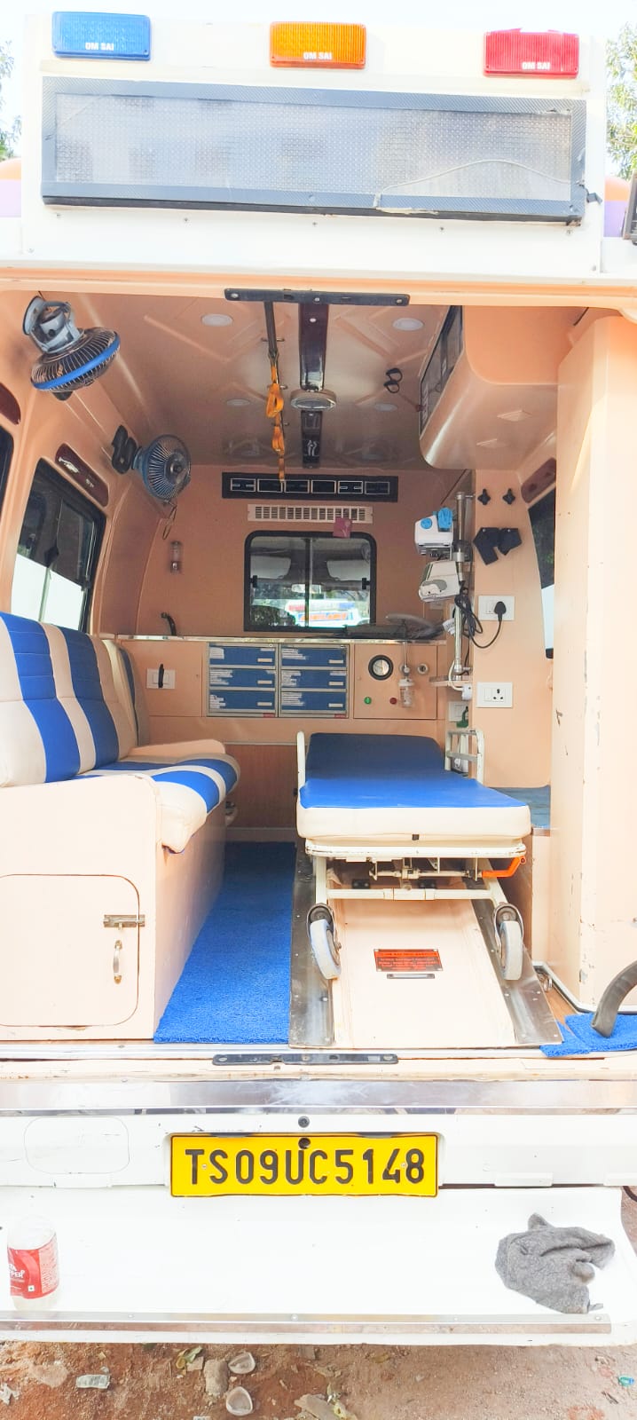 Ventilator Ambulance Inside